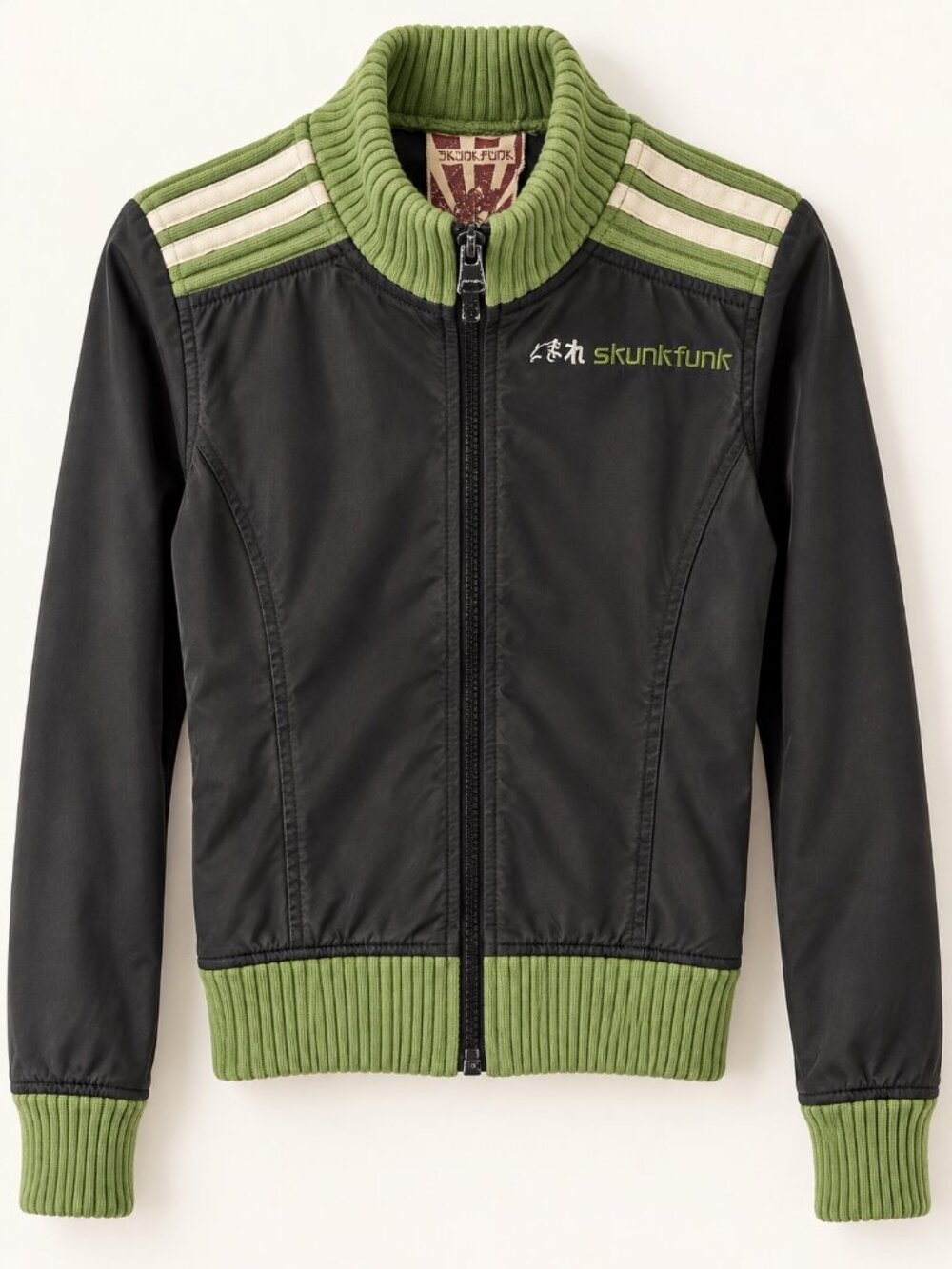 Skunkfunk Black Lightweight Zip Jacket S